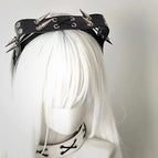 Black Rivet Headband