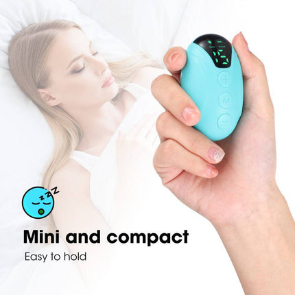 Sleep Aid Hand-held Micro-current Intelligent Relieve Anxiety Depression Fast Sleep Instrument Sleeper Therapy Insomnia Device - Royalessencelux