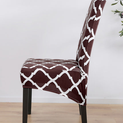 Spandex Chair Covers Printed Stretch Elastic Universal Chair Cover Slipcovers Fitting Chair Protective Covers - Royalessencelux