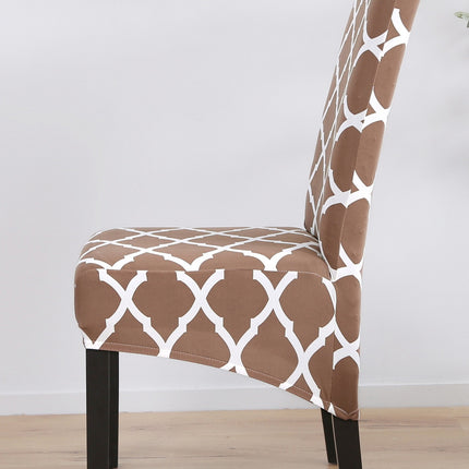 Spandex Chair Covers Printed Stretch Elastic Universal Chair Cover Slipcovers Fitting Chair Protective Covers - Royalessencelux