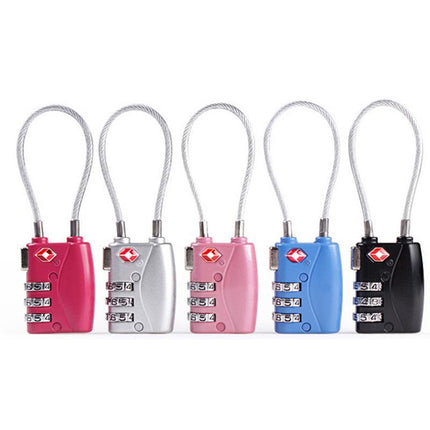 Suitcase Travel Cable Lock - Royalessencelux