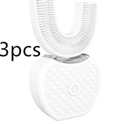 Ultrasonic Electric Toothbrush, Automatic Tooth Cleaner, Lazy U-shaped Toothbrush - Royalessencelux