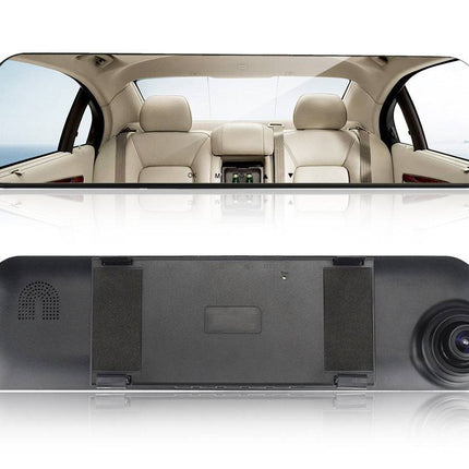 White glass white mirror new driving recorder - Royalessencelux