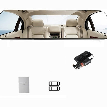 White glass white mirror new driving recorder - Royalessencelux