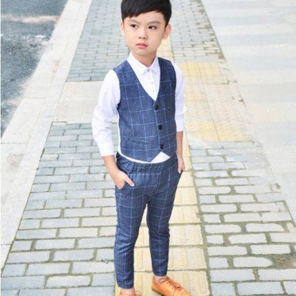 Children's Three-piece Fashion And Comfort Suit - Royalessencelux
