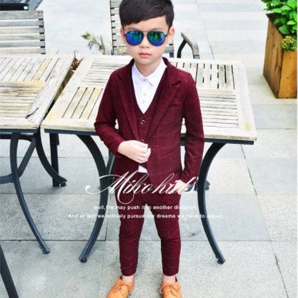Children's Three-piece Fashion And Comfort Suit - Royalessencelux