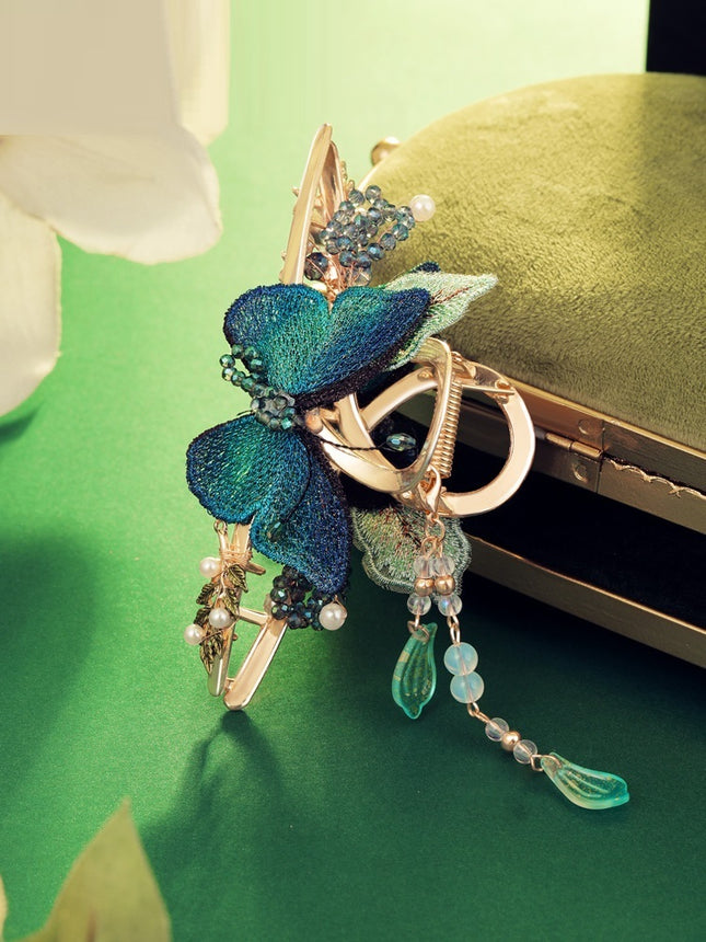 Device Shark Clip Advanced Back Head Mori Style Butterfly Hair Clip Jaw Clip - Royalessencelux