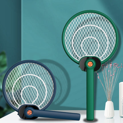 Handheld Home Electric Fly Mosquito Swatter Racket Garden Pests Anti Trap Lamp - Royalessencelux