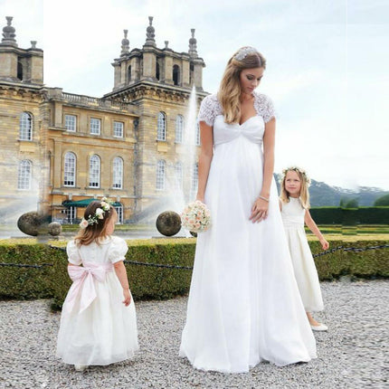 Eyelashes Lace Stitching Japanese Cotton Short-sleeved Dress - Royalessencelux