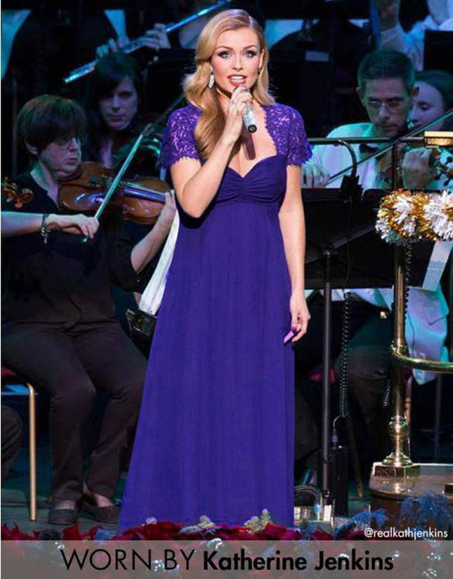 Eyelashes Lace Stitching Japanese Cotton Short-sleeved Dress - Royalessencelux