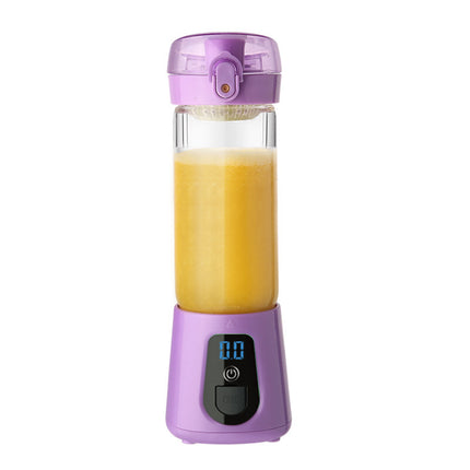 Mini electric juice cup glass portable juicer charging household cooking mixing cup juice machine - Royalessencelux