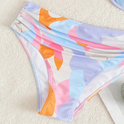 Bikini Print Fashion Split Swimsuit For Women - Royalessencelux