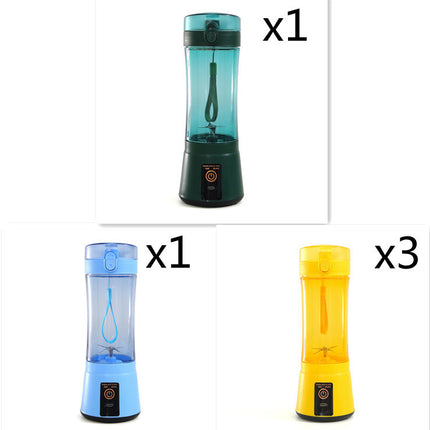 Portable Electric Fruit Juicer Wireless USB Rechargeable Mini Mixer Multifunction Summer Smoothie Blender Machine Kitchen Supplies - Royalessencelux