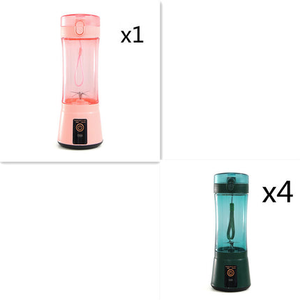 Portable Electric Fruit Juicer Wireless USB Rechargeable Mini Mixer Multifunction Summer Smoothie Blender Machine Kitchen Supplies - Royalessencelux