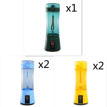 Portable Electric Fruit Juicer Wireless USB Rechargeable Mini Mixer Multifunction Summer Smoothie Blender Machine Kitchen Supplies - Royalessencelux