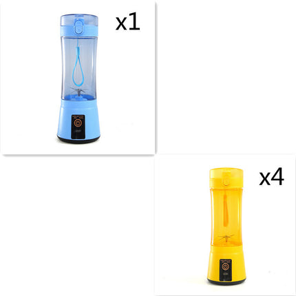 Portable Electric Fruit Juicer Wireless USB Rechargeable Mini Mixer Multifunction Summer Smoothie Blender Machine Kitchen Supplies - Royalessencelux