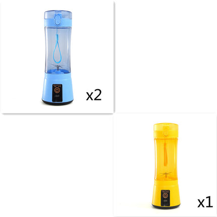 Portable Electric Fruit Juicer Wireless USB Rechargeable Mini Mixer Multifunction Summer Smoothie Blender Machine Kitchen Supplies - Royalessencelux