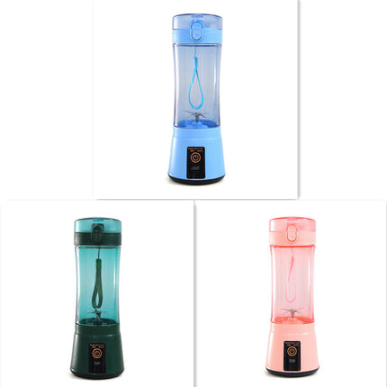 Portable Electric Fruit Juicer Wireless USB Rechargeable Mini Mixer Multifunction Summer Smoothie Blender Machine Kitchen Supplies - Royalessencelux