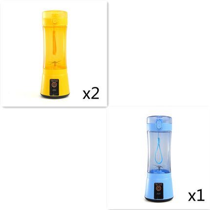 Portable Electric Fruit Juicer Wireless USB Rechargeable Mini Mixer Multifunction Summer Smoothie Blender Machine Kitchen Supplies - Royalessencelux