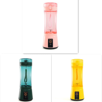 Portable Electric Fruit Juicer Wireless USB Rechargeable Mini Mixer Multifunction Summer Smoothie Blender Machine Kitchen Supplies - Royalessencelux