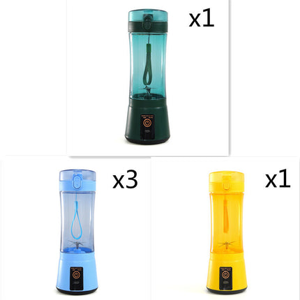 Portable Electric Fruit Juicer Wireless USB Rechargeable Mini Mixer Multifunction Summer Smoothie Blender Machine Kitchen Supplies - Royalessencelux