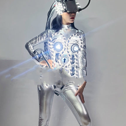 Costume Led Luminous Chest Armor Atmosphere - Royalessencelux