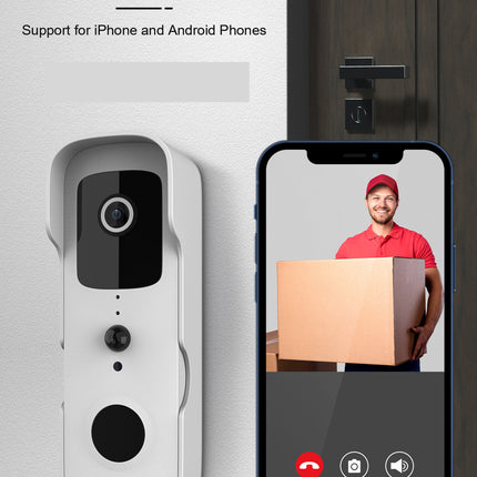 Video Doorbell Intercom Mobile Phone Monitoring Wifi Doorbell - Royalessencelux