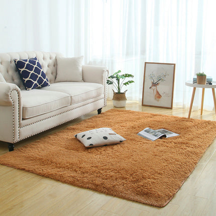 Silky Fluffy Carpet Modern Home Decor Long Plush Shaggy Rug - Royalessencelux
