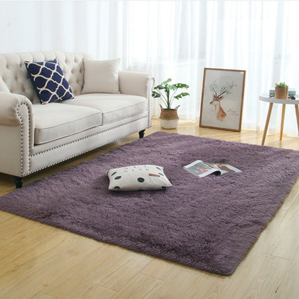 Silky Fluffy Carpet Modern Home Decor Long Plush Shaggy Rug - Royalessencelux