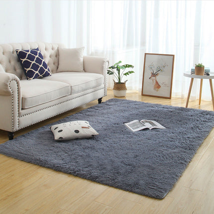 Silky Fluffy Carpet Modern Home Decor Long Plush Shaggy Rug - Royalessencelux