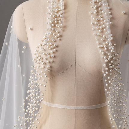 Long Bridal Cathedral Veil - Royalessencelux