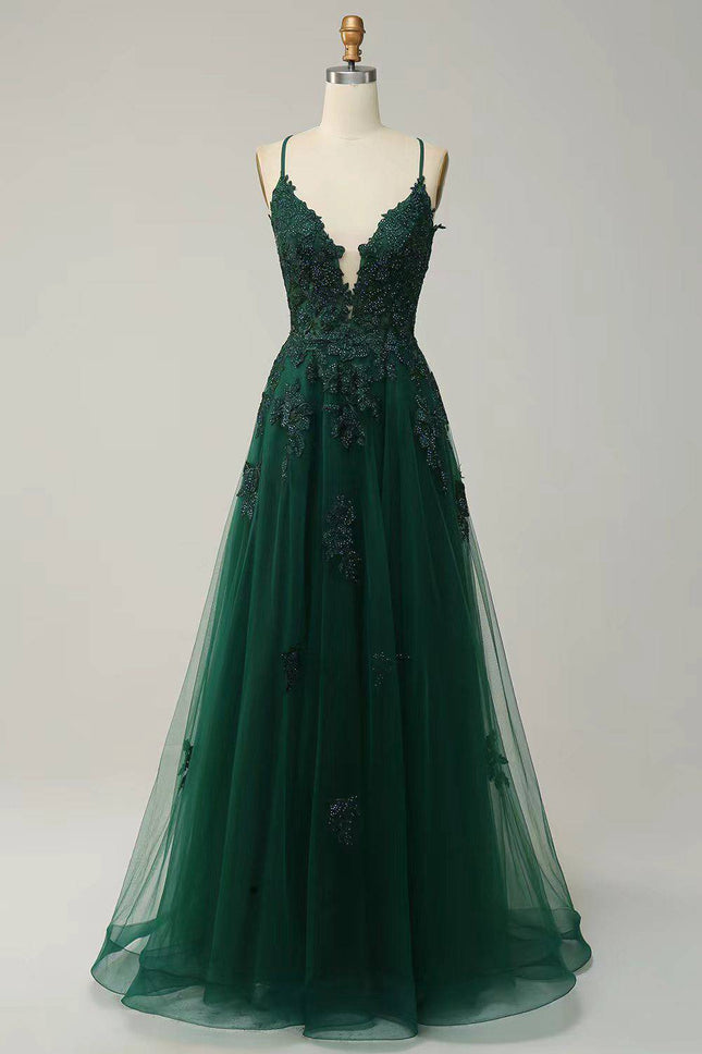 Women Evening Dresses Suspender Dance Dress Long - Royalessencelux