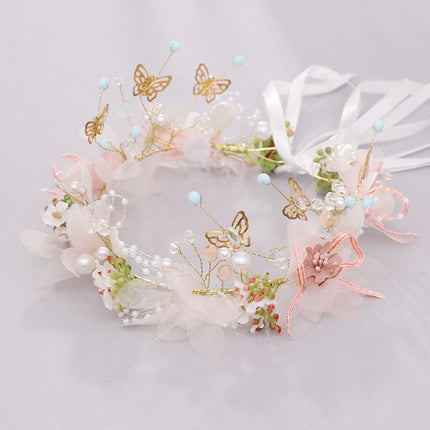 Bridal Wreath, Headgear, Headband, Accessories - Royalessencelux