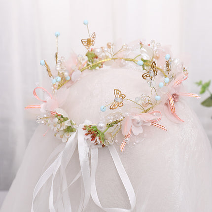 Bridal Wreath, Headgear, Headband, Accessories - Royalessencelux
