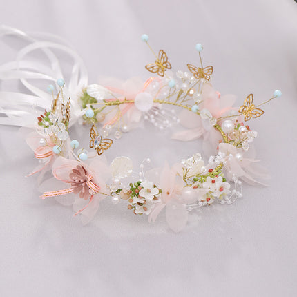 Bridal Wreath, Headgear, Headband, Accessories - Royalessencelux