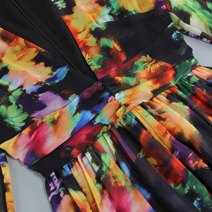 V-neck Split Comfort And Casual Dress - Royalessencelux