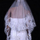 Pure White / Lace Edge