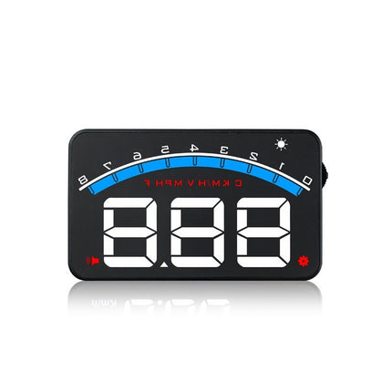 Car Mounted HUD Head Up Display Fuel Consumption Voltage Projector - Royalessencelux