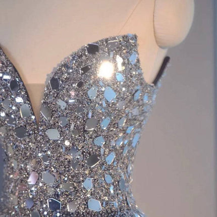 Blue Heavy Industry Wedding Evening Dress - Royalessencelux