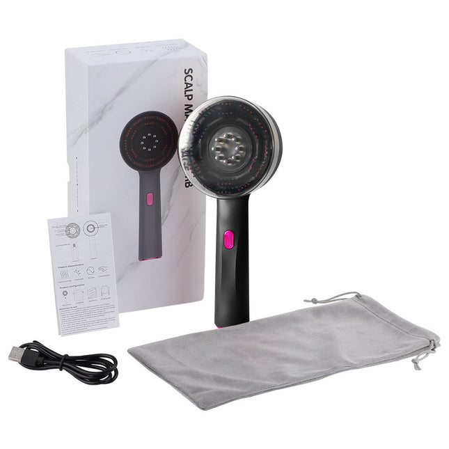 Scalp Care Massage Activating Collaterals Hair Care Massage Comb Liquid Guide Hair Growth Device - Royalessencelux