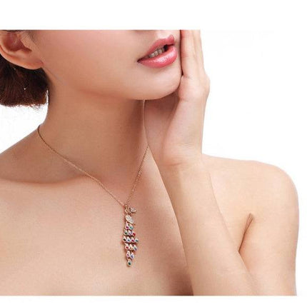 Creative Crystal Peacock Bridal Jewelry Set - Royalessencelux