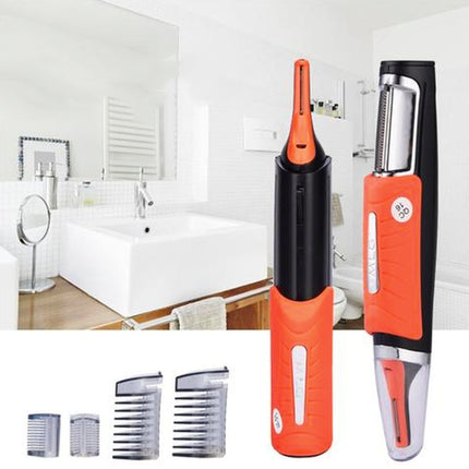 Multifunctional Double-head Shaving Machine Eyebrow Nose Hair Trimmer - Royalessencelux
