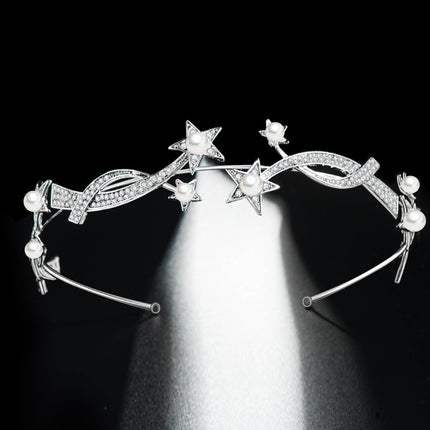 New Princess XINGX Bridal Crown Headband - Royalessencelux