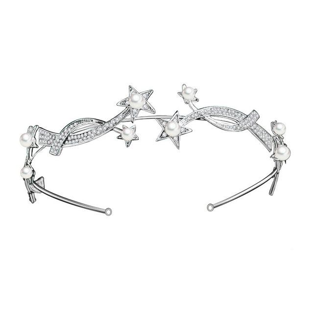New Princess XINGX Bridal Crown Headband - Royalessencelux