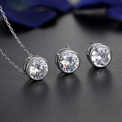 The bride and bride fashion accessories jewelry set all-match Pendant Earrings NEW - Royalessencelux