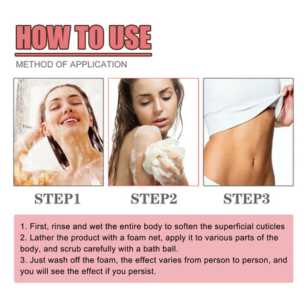 Exfoliating Bath Soap Removes Acne, Lightens Acne Marks, Moisturizes The Skin And Cleanses The Soap - Royalessencelux