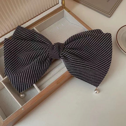 New Large Bow Barrettes Spring Clip For Women - Royalessencelux