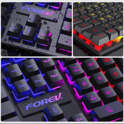 Four Piece Keyboard Mouse And Headset - Royalessencelux