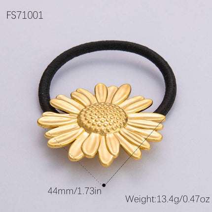 Stainless Steel Flower Style Hair Band Advanced Sense - Royalessencelux