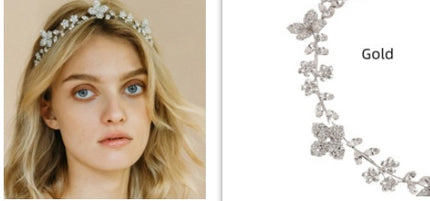 Crystal Zircon Hair Band Headwear - Royalessencelux